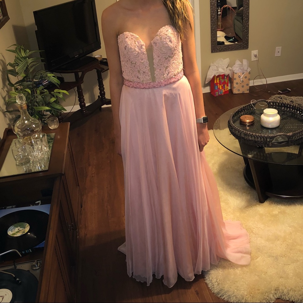 Light Pink Formal Dress